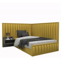 Pat Tapitat de Colt DIVINO 140 DR fara noptiere, Rico 10